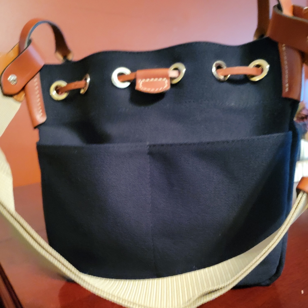 Dooney & Bourke Canvas Drawstring 25 Bag - Picture 3 of 9